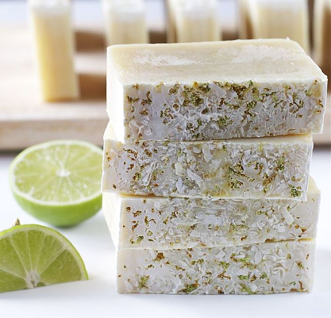 You can incorporate all sorts of things in the soap to add intrigue and charm