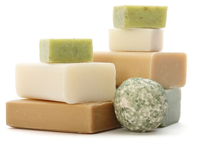 Homemade soaps make wonderful gifts - learn how to make them here